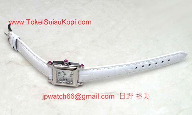 (CHOPARD)ショパール 時計 コピー ハッピースポーツスクエアミニ 27/8892-3019