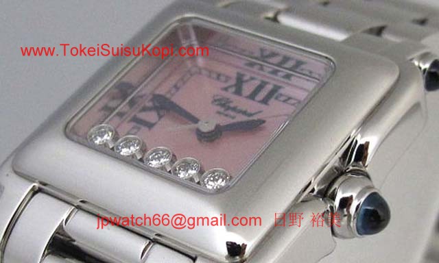 (CHOPARD)ショパール 時計 コピー ハッピースポーツスクエアミニ 27/8893-3022