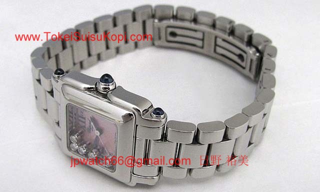 (CHOPARD)ショパール 時計 コピー ハッピースポーツスクエアミニ 27/8893-3022