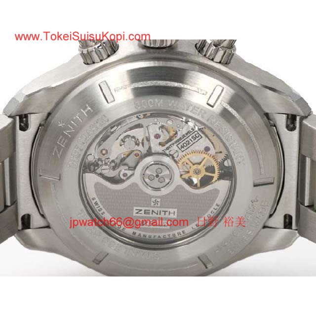 ゼニス 腕時計コピー人気時計 デファイ クラシック クロノエアロ エルプリメロRef.03.0526.4000/01.M526