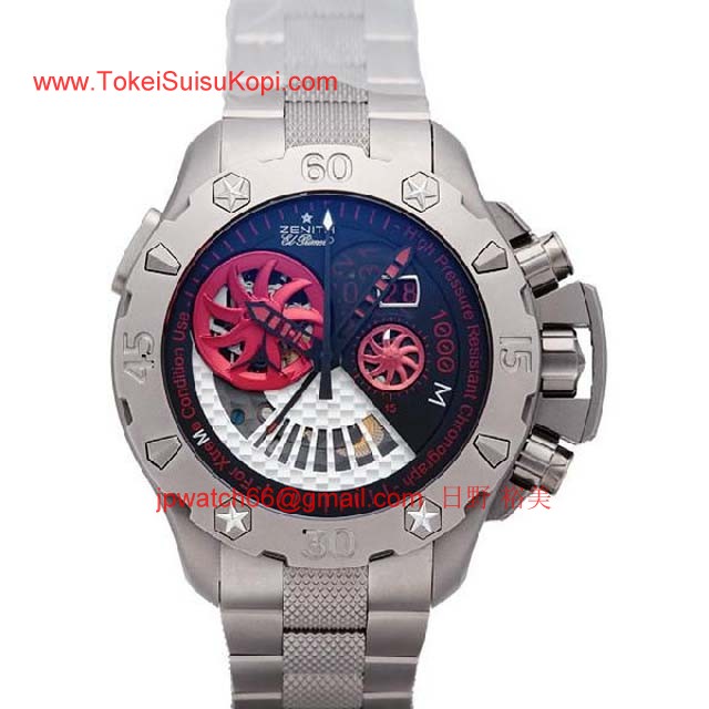 ゼニス 腕時計コピー人気時計 デファイ エクストリーム オープン ステルス 96.0527.4021/22.M529
