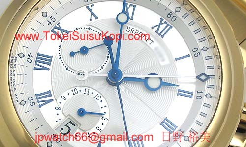 人気ブレゲ腕時計コピー スーパーコピー マリーンＩＩ クロノグラフ 5827BA12AZ0
