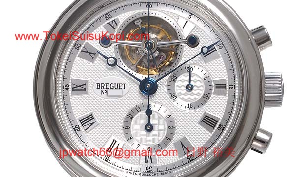 ブレゲ時計コピー店舗 グランドコンプリケーション トゥールビヨン クロノグラフ 3577BB/15/9V6