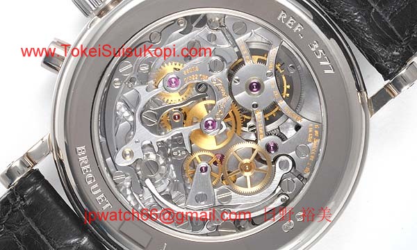 ブレゲ時計コピー店舗 グランドコンプリケーション トゥールビヨン クロノグラフ 3577BB/15/9V6