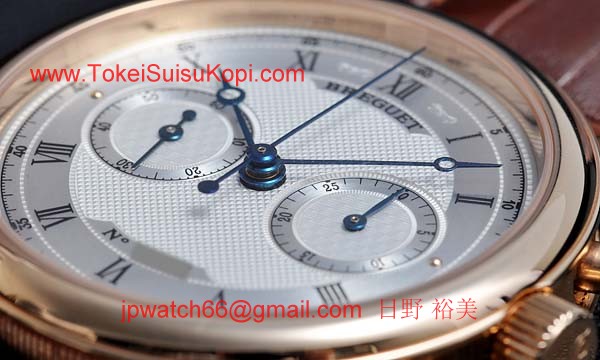 ブレゲ時計コピー店舗 クラシック クロノグラフコラムホイール 5237BR129V6