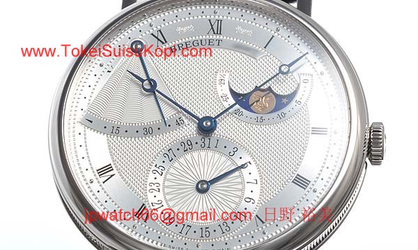 ブレゲ 時計人気 Breguet 腕時計 クラシック パワーリザーブ ムーンフェイズ 7137BB/11/9V6