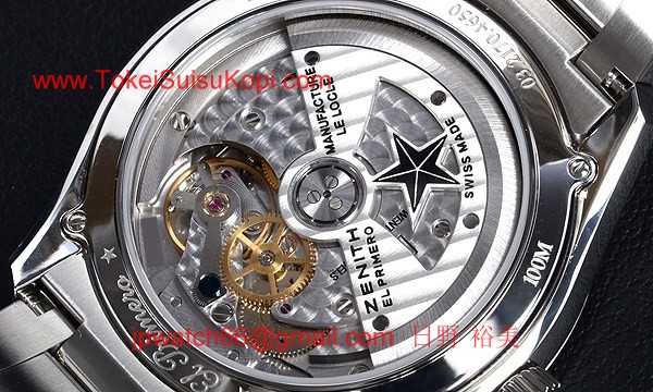 人気ゼニス腕時計コピー エルプリメロ エスパーダ03.2170.4650/01.M2170