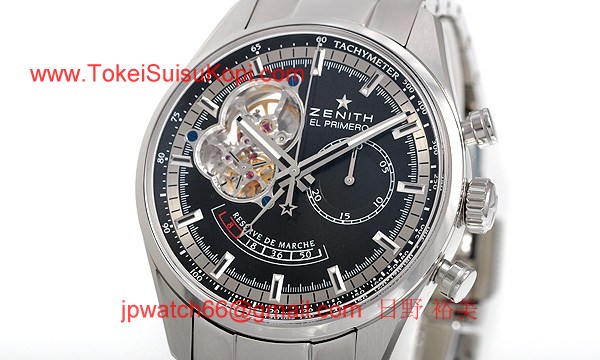 人気ゼニス腕時計コピー エルプリメロ クロノマスターオープン パワーリザーブ03.2080.4021/21.M2040