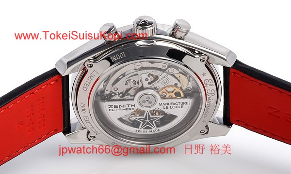 人気ゼニス腕時計コピー エルプリメロ 36000VPH世界５００本限定03.2043.400/25.C703