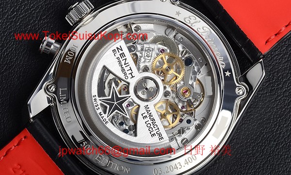人気ゼニス腕時計コピー エルプリメロ 36000VPH世界５００本限定03.2043.400/25.C703
