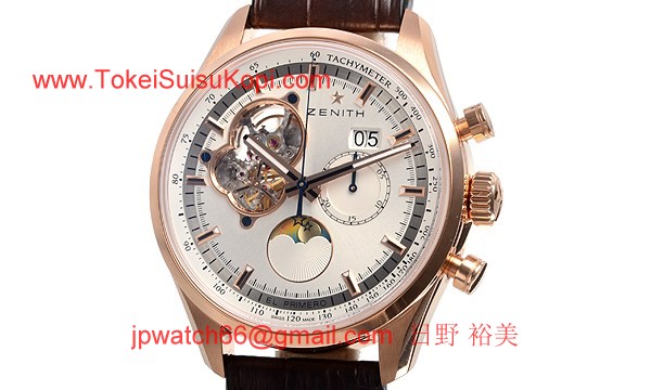 人気ゼニス腕時計コピー エルプリメロ クロノマスターオープン ムーン＆サンフェイズ18.2160.4047/01.C713