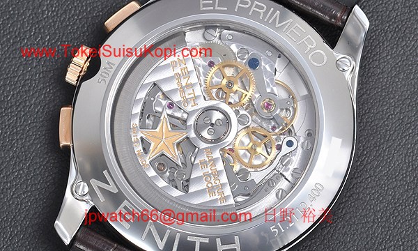 人気ゼニス腕時計コピー キャプテン エルプリメロ51.2112.400/75.C498_