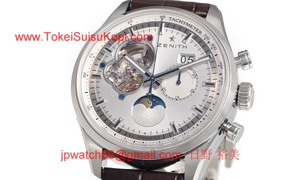 人気ゼニス腕時計コピー エルプリメロ クロノマスターオープン ムーン＆サンフェイズ03.2160.4047/ 01.C713