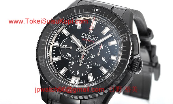 人気ゼニス腕時計コピー エルプリメロ ストラトス フライバック クロノグラフ24.2060.405/21.C714