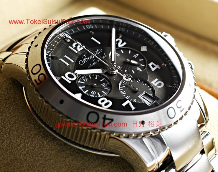 Breguetコピー ブレゲ 時計激安 自動巻 ブラウングレーダイアル ブレスレット 3810ST/92/SZ9