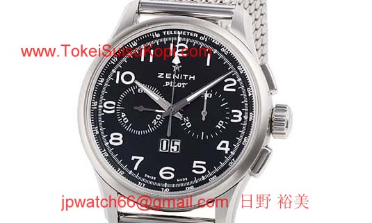 ゼニス偽物時計 パイロット ビッグデイト スペシャル 03.2410.4010/21.M2410