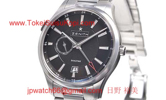 コピーゼニス時計 偽物 キャプテン デュアルタイム 03.2130.682/22.M2130