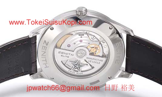 コピーゼニス時計 偽物 キャプテン デュアルタイム 03.2130.682/02.C498